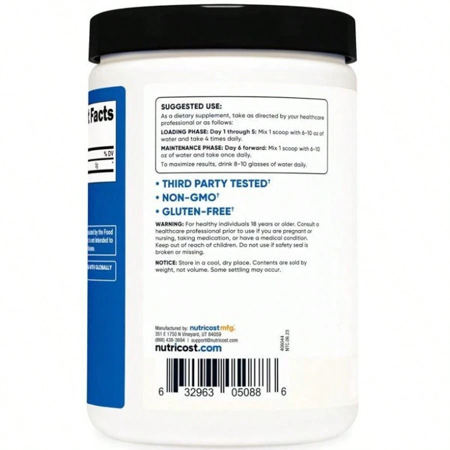 Creatine Monohydrate Powder 300g Unflavored Micronized Muscle Strength
