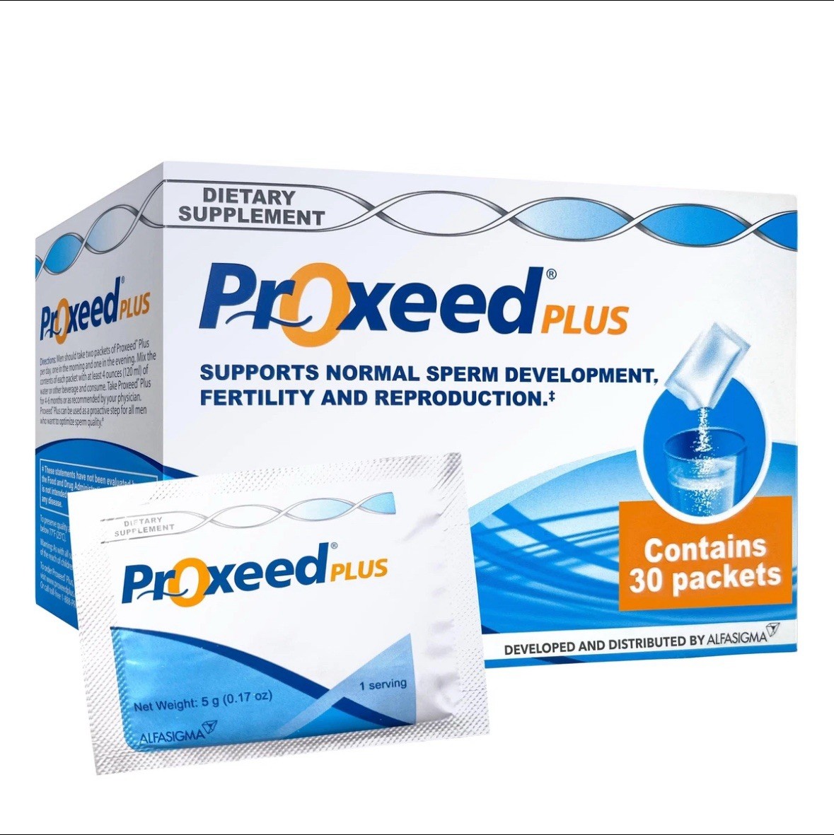 Proxeed Plus Fertility Supplements for Men | Improves Sperm Count Concentrati…