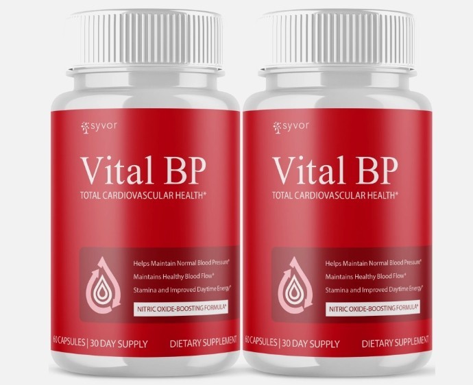 (2 Pack) Vital BP Advanced Blood Support Vitamin Formula VitalBP 120 Capsules