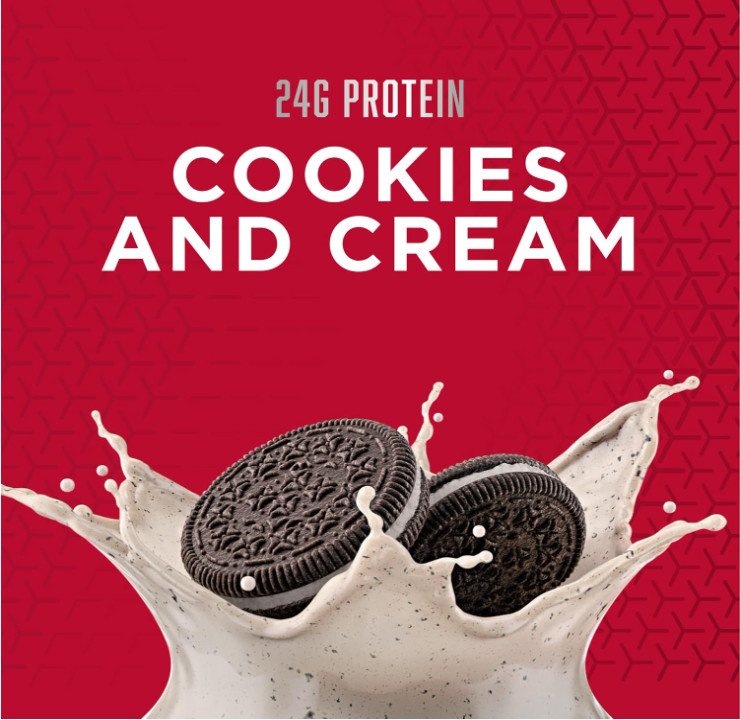BSN SYNTHA-6 EDGE Protein Powder, Cookies & Cream, 48 Servings