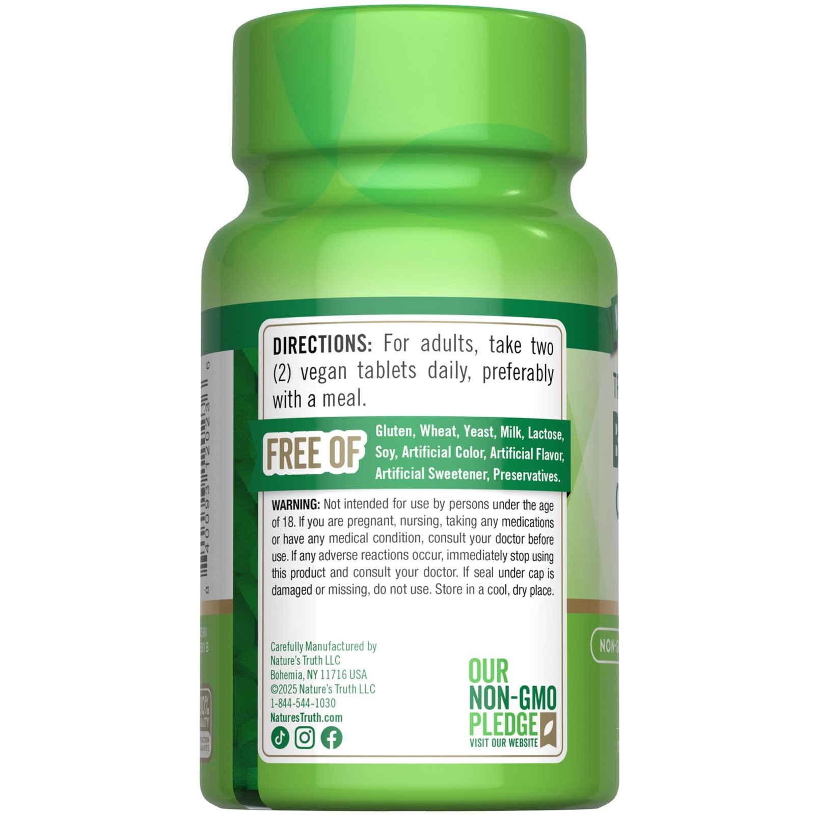 Boron Complex Supplement 6mg | 180 Vegan Non-GMO Gluten-Free Capsules