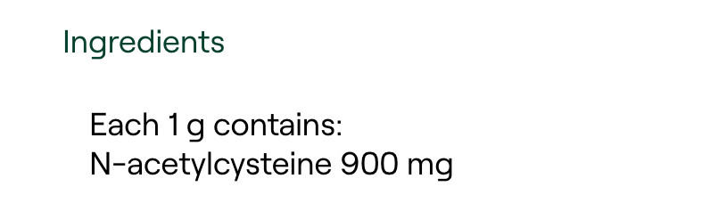 MediHerb Eagle Clinical N-acetylcysteine N.A.C 60g