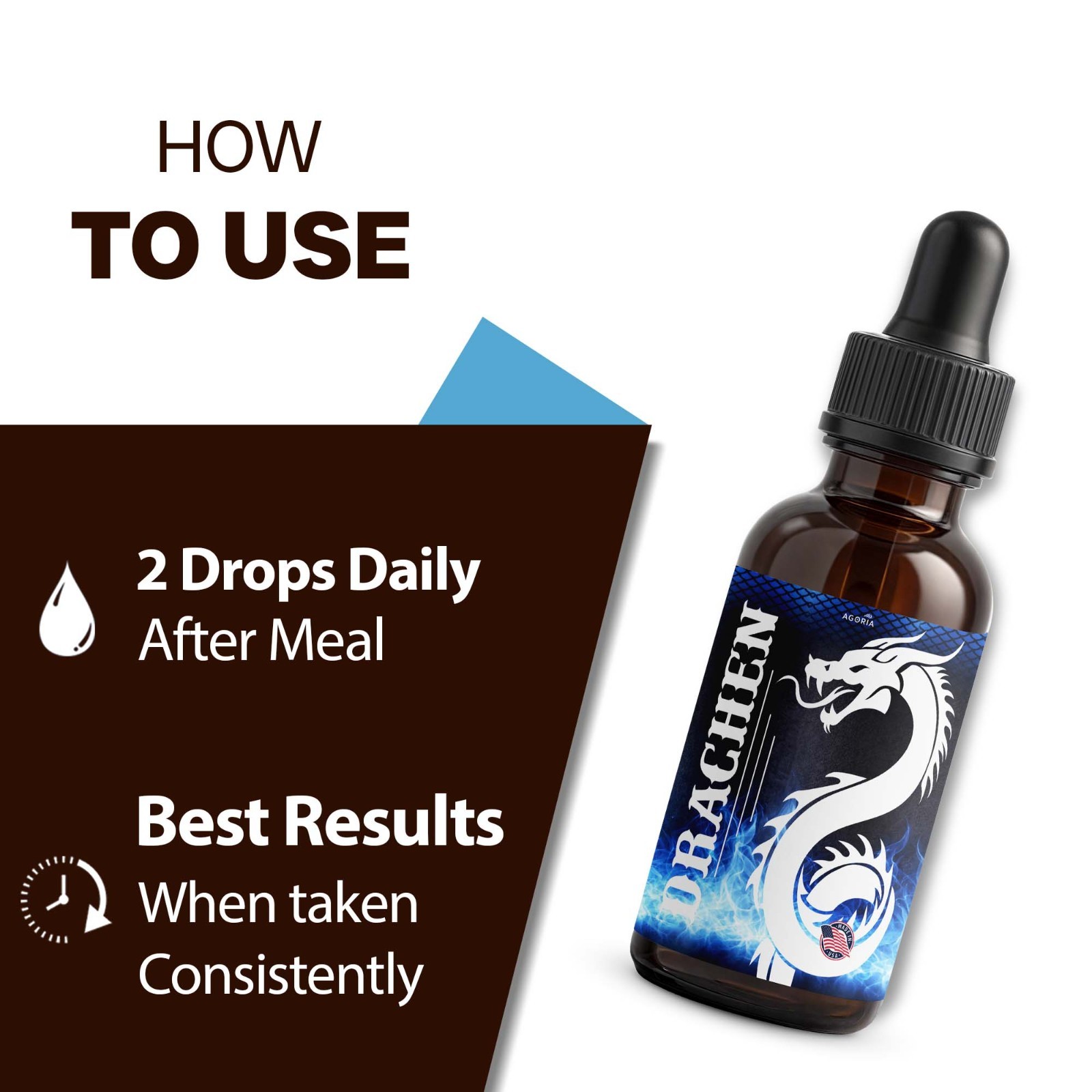 (5 Pack) Drachen Liquid Drops Drachen, Drachen Liquid Drops Supplement
