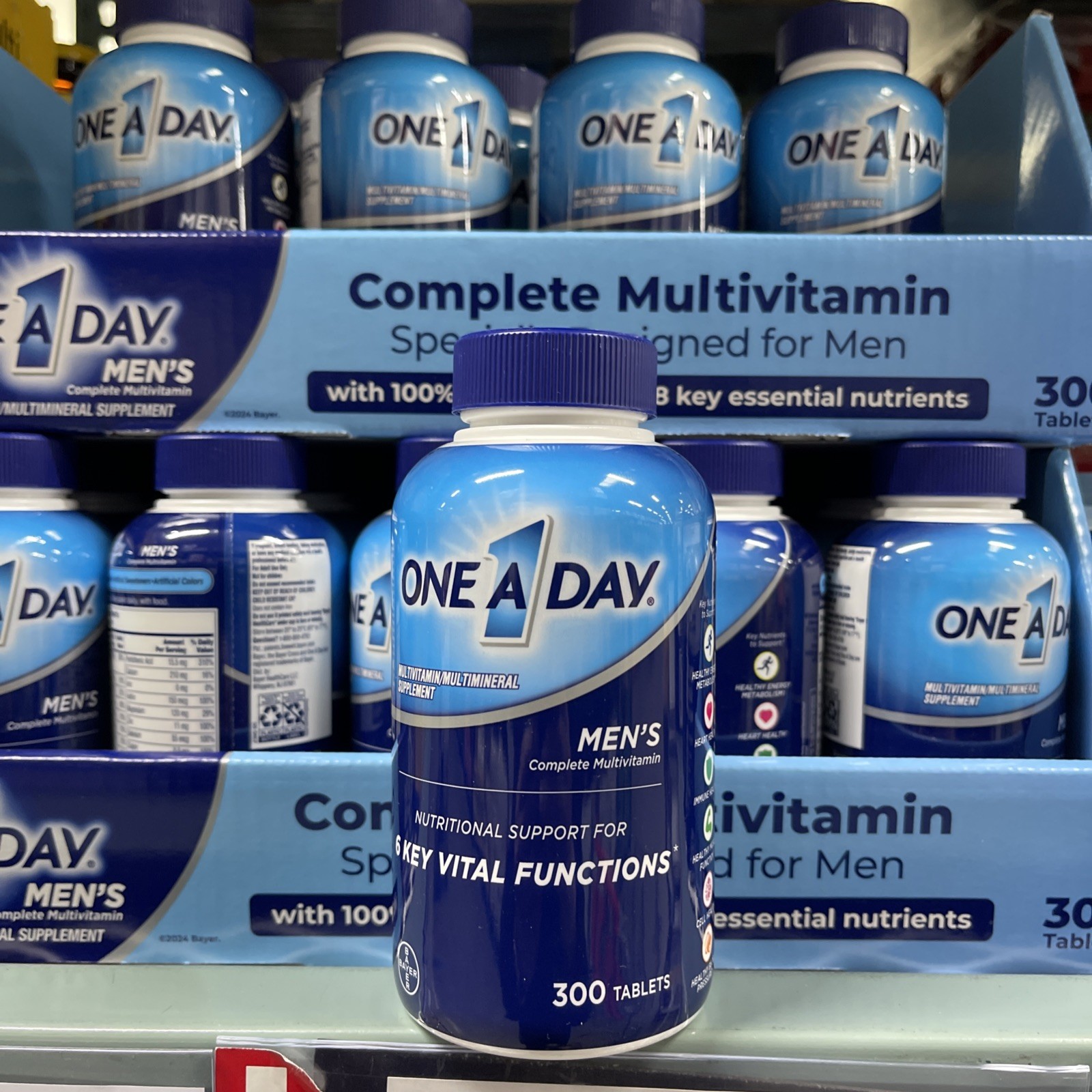 One A Day Men’s Complete Multivitamin Tablets – 300 Tablets ( New & Fresh)