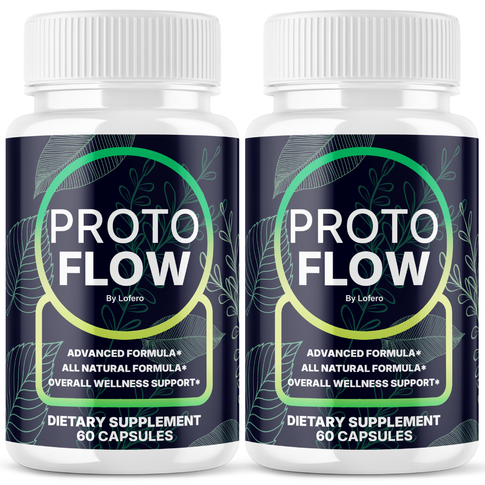 (2Pack) ProtoFlow Prostate Capsules Proto Flow Health Formula Supplement (120ct)