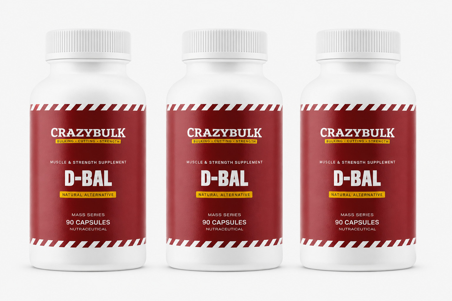 Best Supplement for Muscle Gains CrazyBulk D BAL 90 Caps – Pack of 3/ Free Ship
