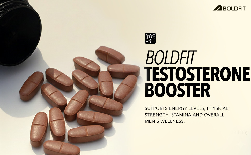 Boldft Ashwagandha Tribulus Testosterone Booster Energy Strength 120 Tablets