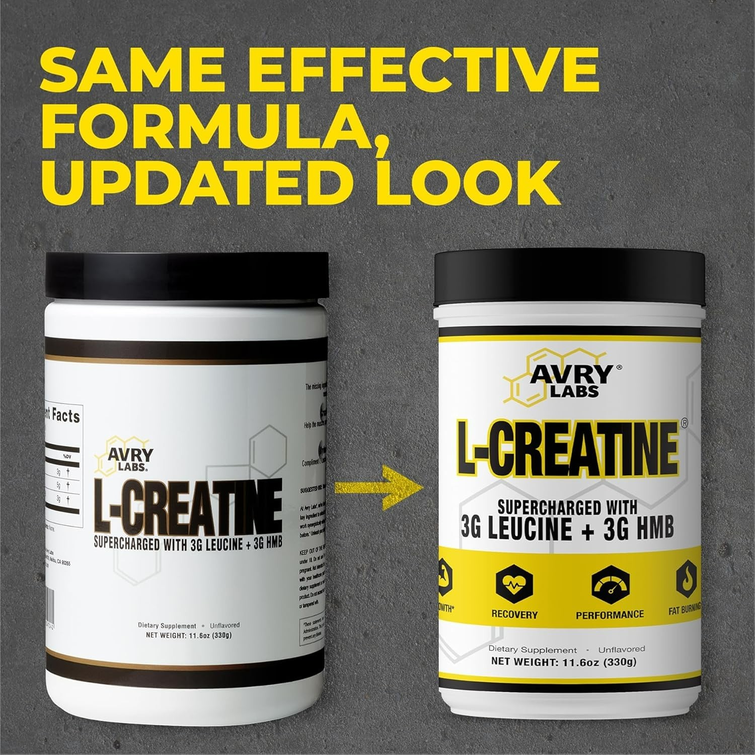 L-CREATINE Supplement: Creatine Monohydrate W/Leucine Amino Acid and HMB – Suppo