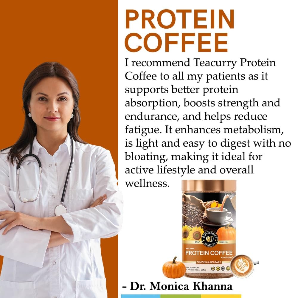 Coffeecurry Protein Coffee 65g | Plant Protein Blend