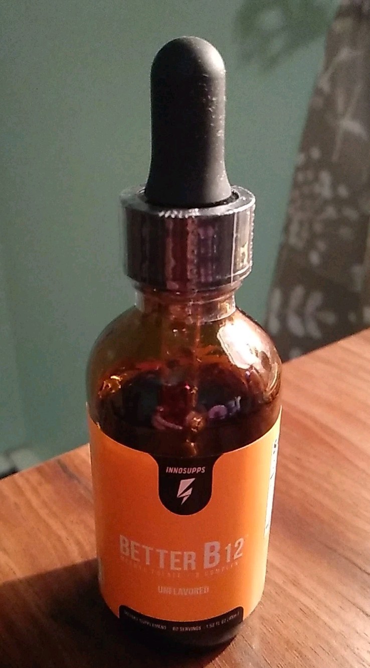 Innosupps Better B12 Methyl Folate + B Complex Unflavored 1.52 fl oz Exp. 01/27