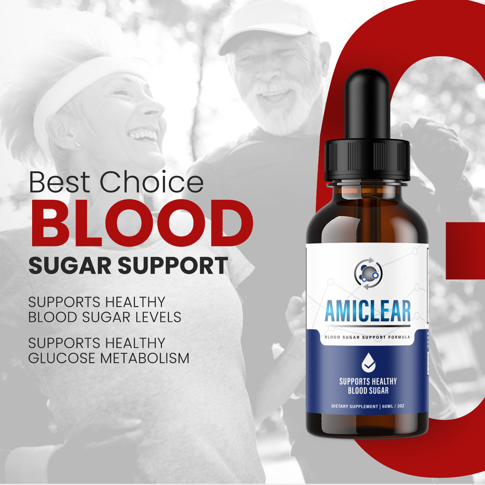 Amiclear Drops – Amiclear Drops For Healthy Blood Flow Support ORIGINAL – 5 Pack