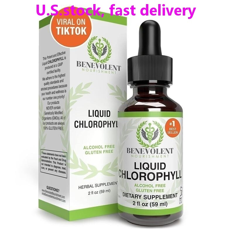 Oz NEW Benevolent Nourishment Fluid Chlorophyll Herbal Supplement 2