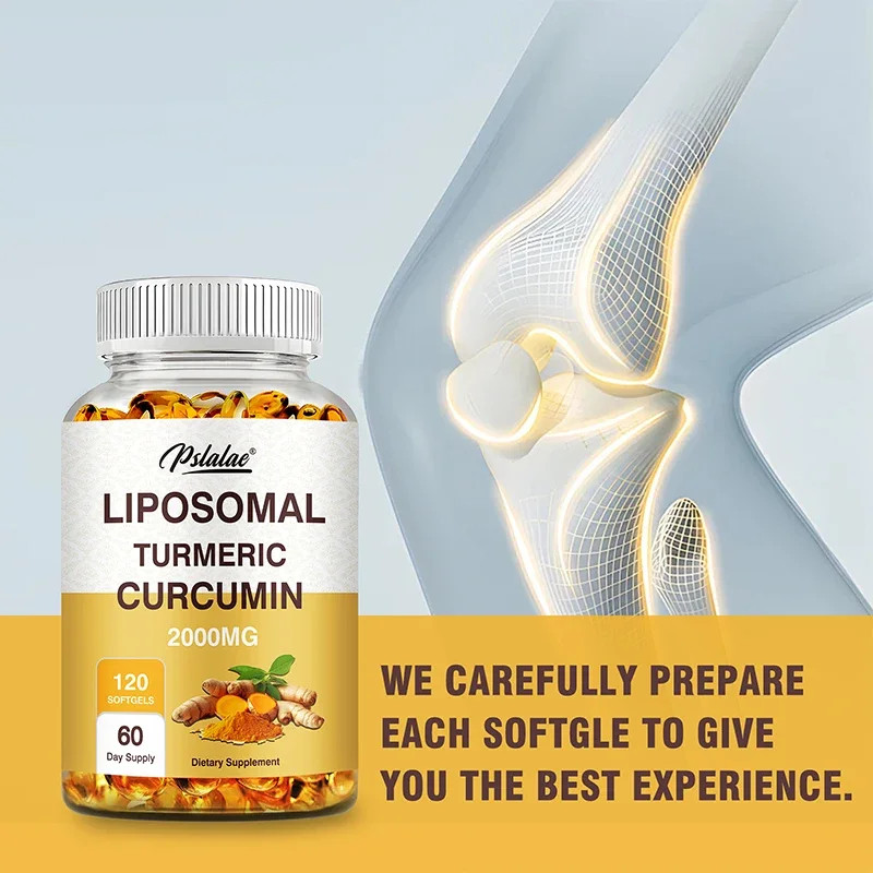 Liposomal Turmeric Curcumin 120pcs – Supports Joint, Digestive and Immune Health