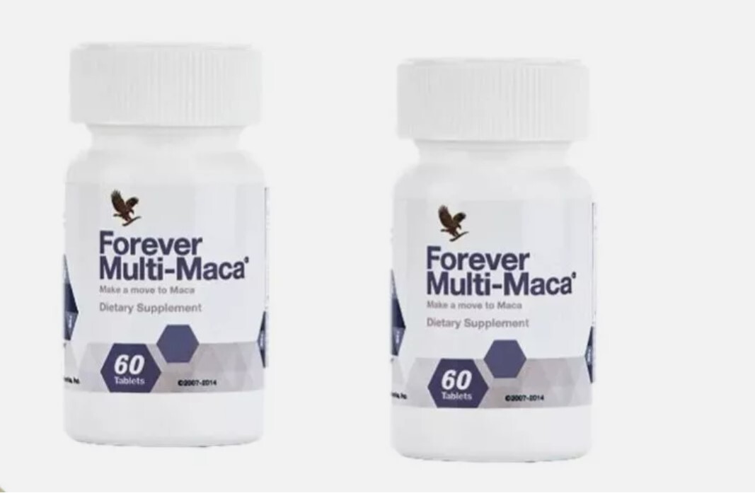 2 PACK OF Forever MULTI MACA Sexual Potency Libido Energy Stamina Kosher Halal