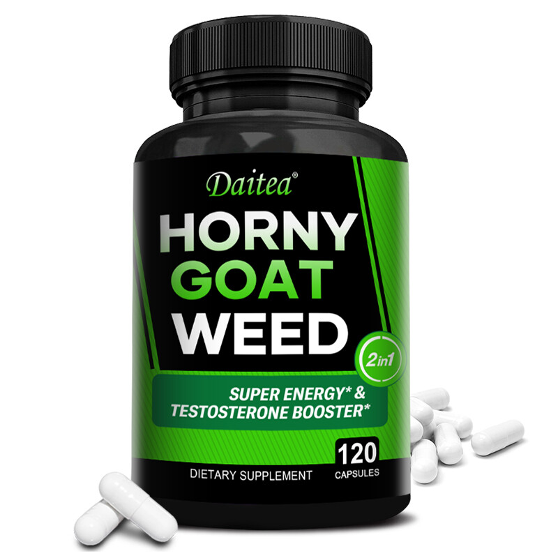 Horny Goat Weed Complex Male Enhancement and Natural Testosterone Booster