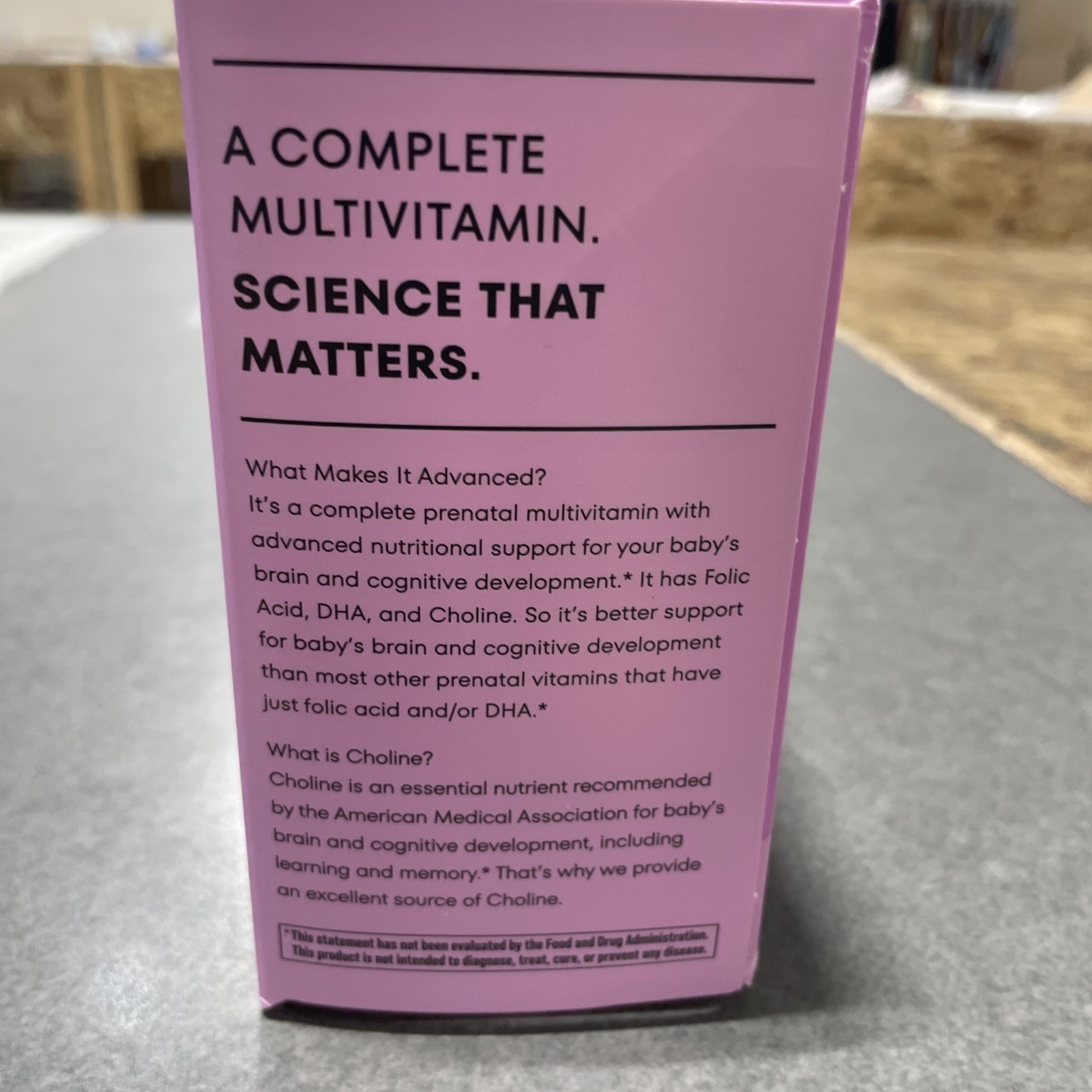 ONE A DAY Women’s Prenatal Advanced Complete Multivitamin with Brain Support*…