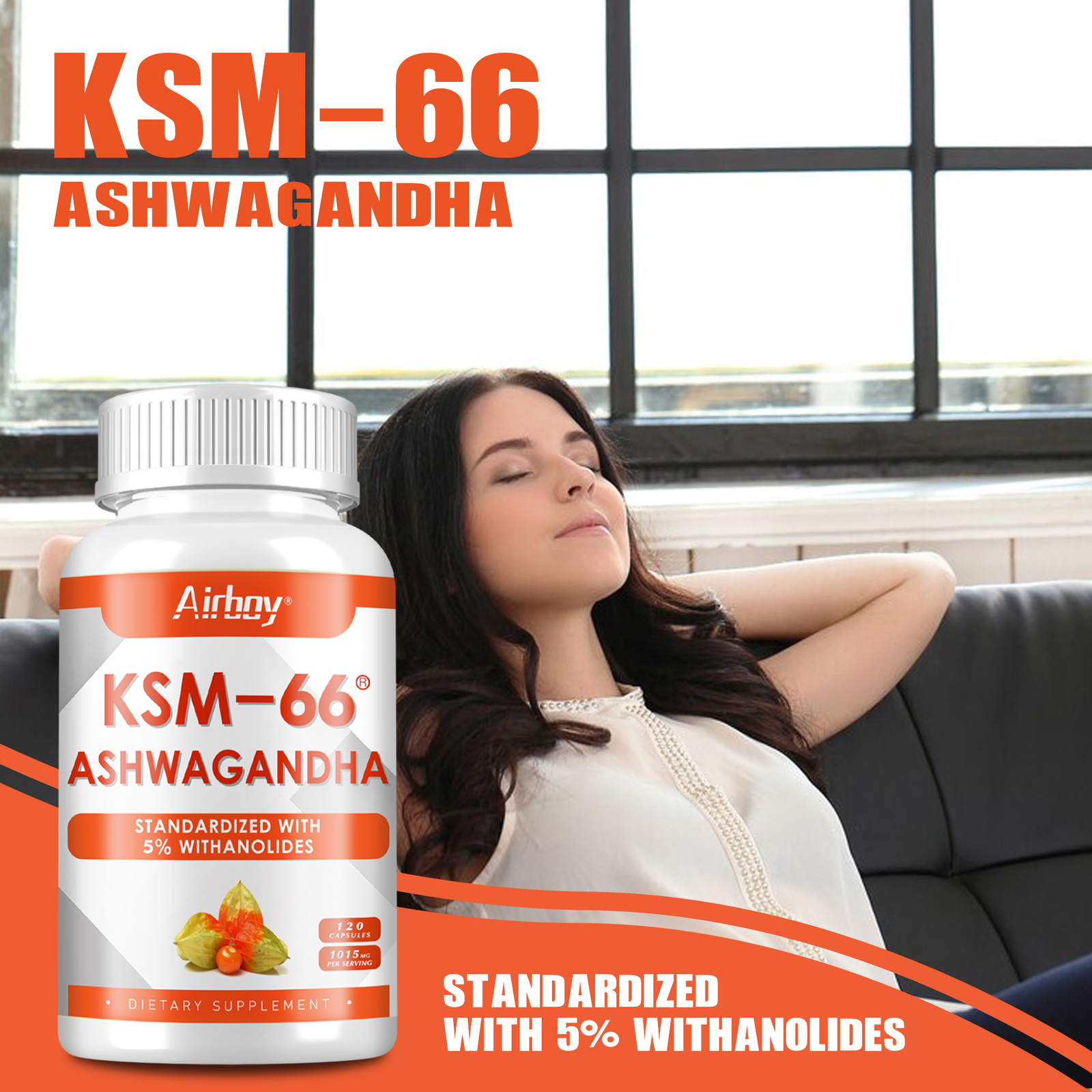 Ashwagandha – Support Energy Boost, Emotional Support, Stress & Anxiety Relief