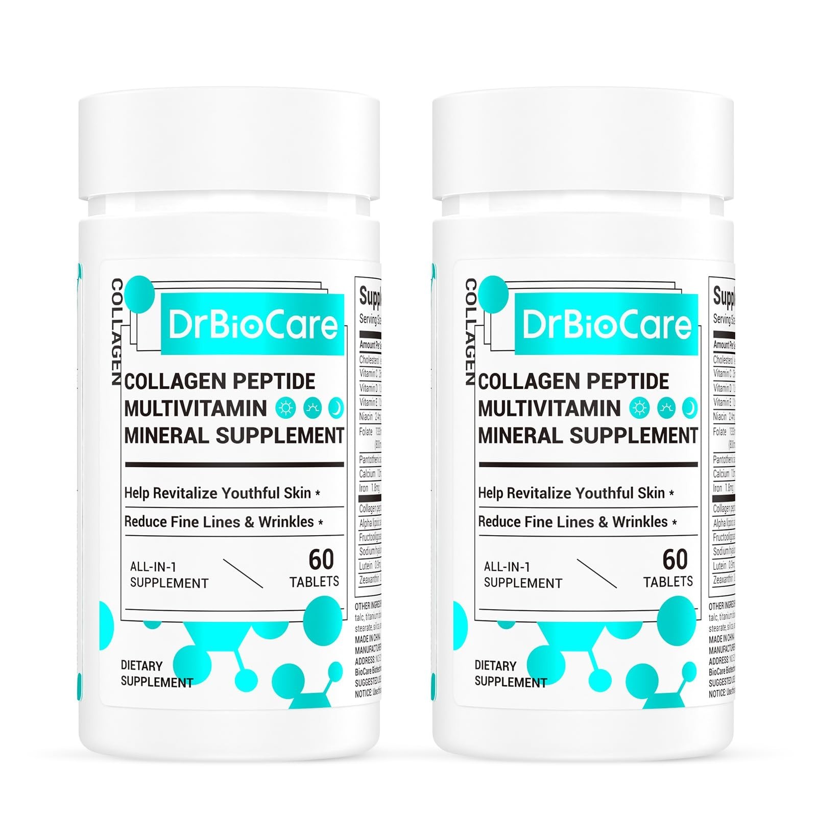 DrBioCare Collagen Peptides for Women Beauty Vitamin & Mineral SupplementCont…