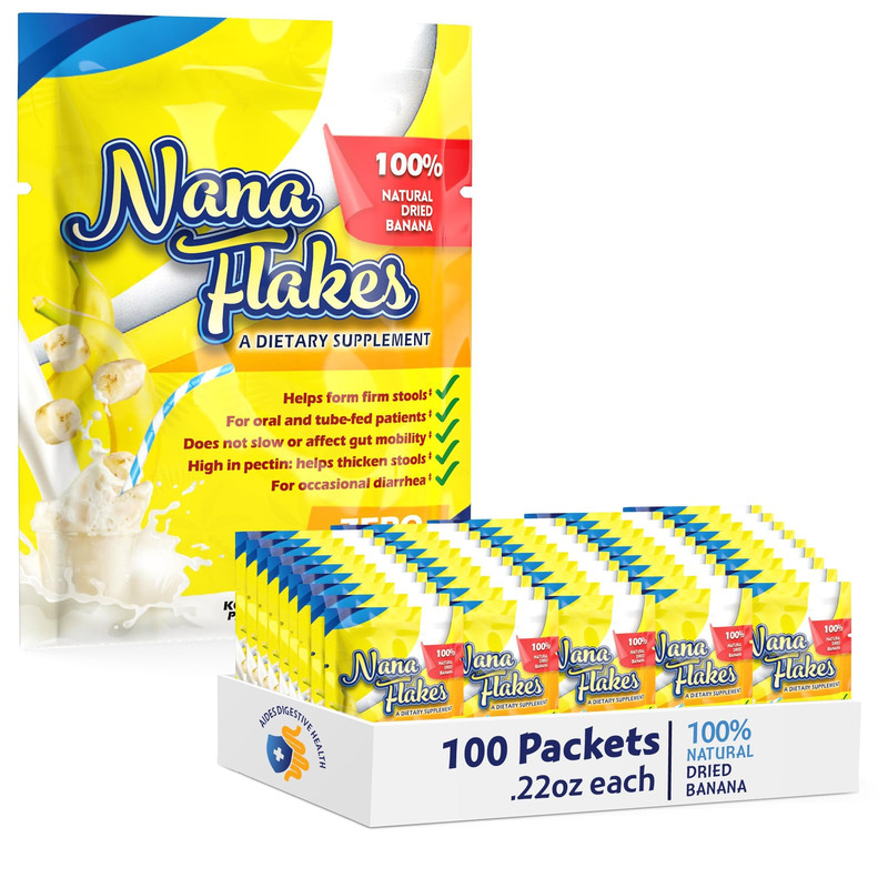 Nutritional Designs Nana Flakes 100 Pure Banana Flakes Medical Food Powder –