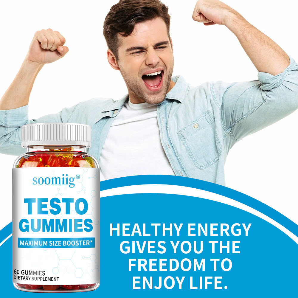 Testo Gummies Support Testosterone Booster Maximum Strength Male Enhancement