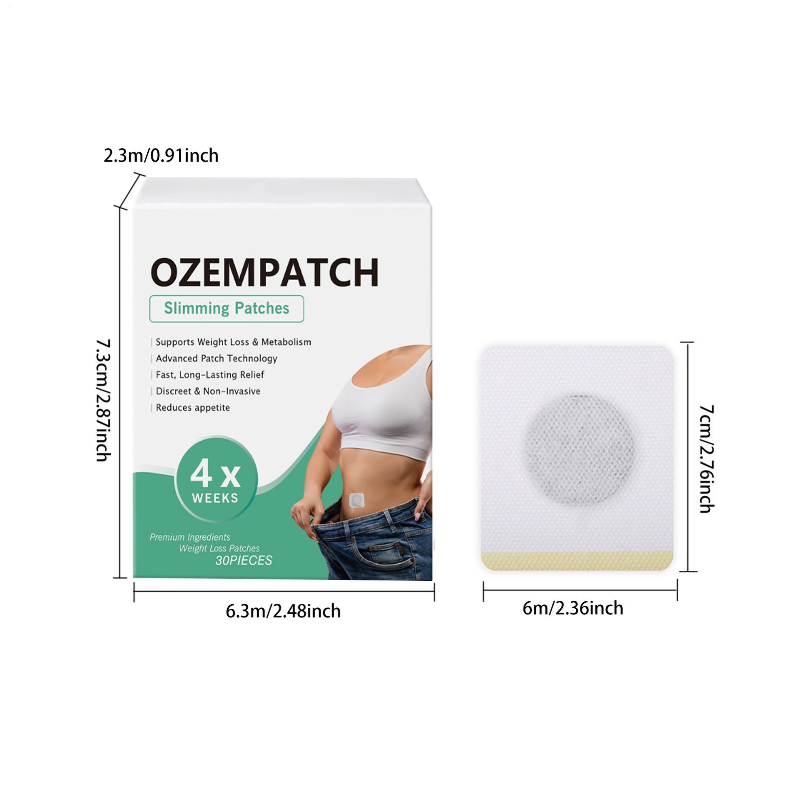 Ozempatch – Slimming Patches for Women, Support Weight Loss & Metabolism