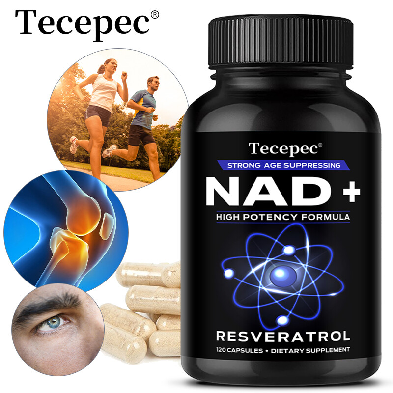 NAD+ High Potency Capsules – Supports Healthy Energy & Cardiovascular System