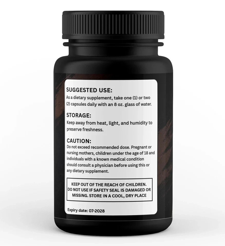 (2 Pack) Horsewood Male Support Supplement, Horse Wood Male Pills (60 Capsules)