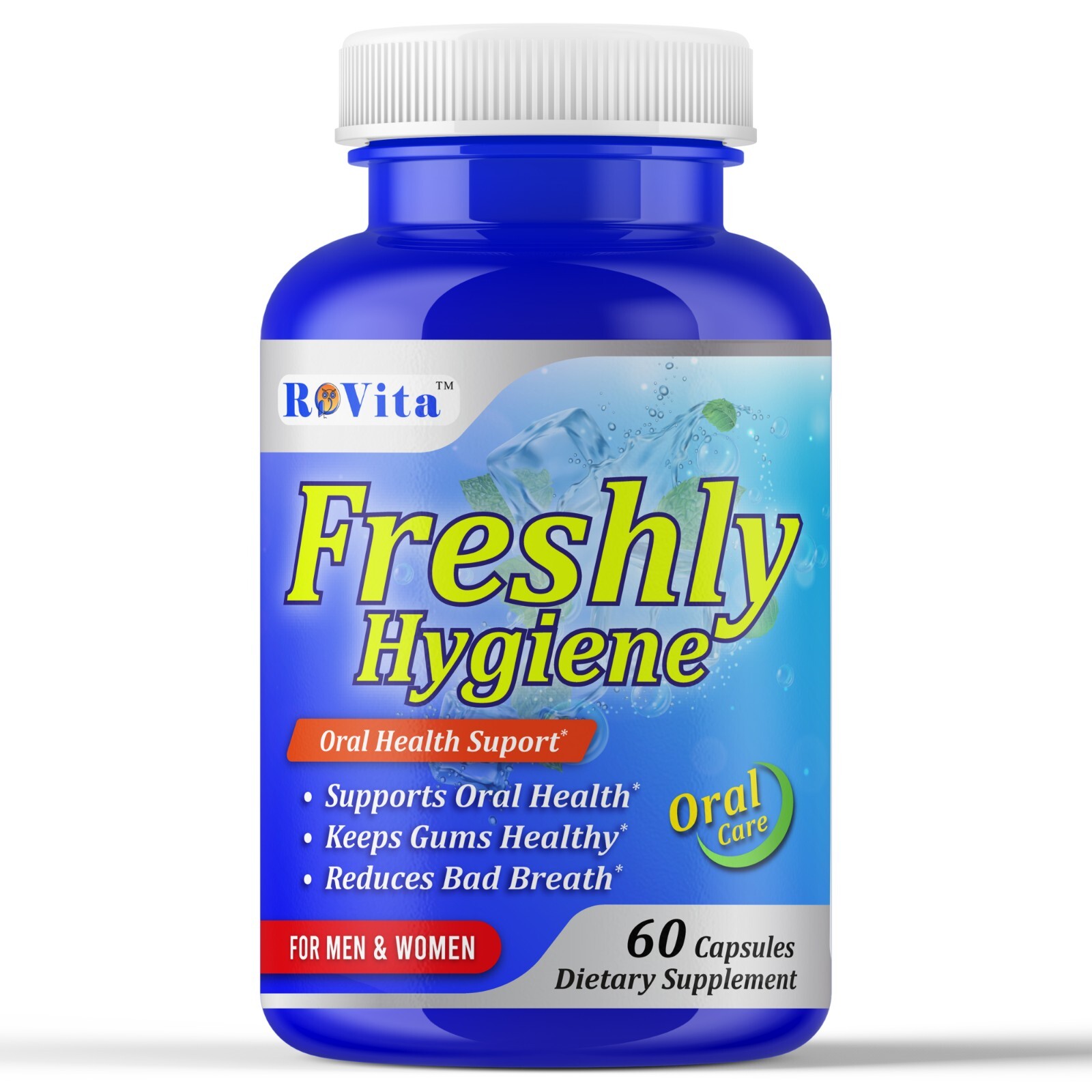Oral Breath Freshener Dental Probiotics –Oral Health Supplement for Fresh Breath
