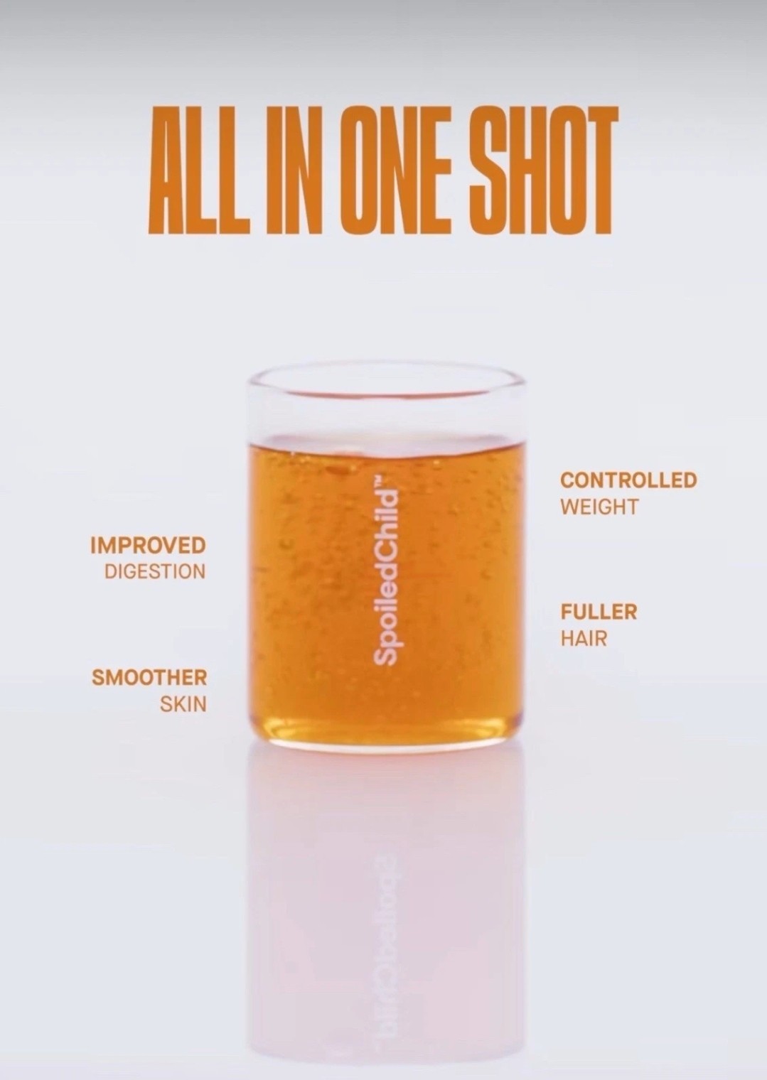 Spoiled Child E27 Liquid Collagen Pineapple Flavor 2 × 15.2 fl oz + SHOT GLASS