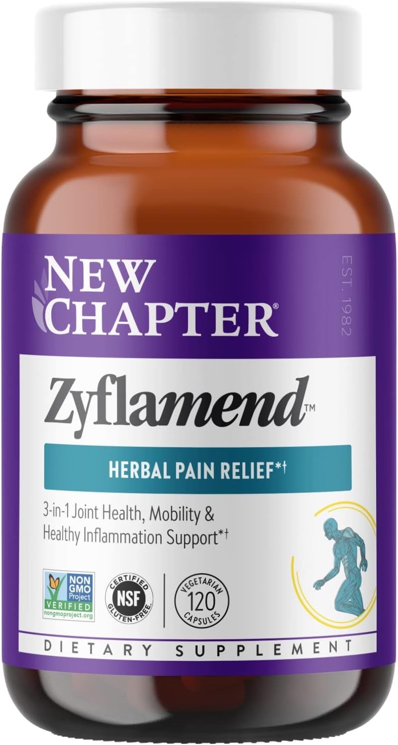 New Chapter Zyflamend – 120 Vegetarian Capsules – EXP 01/2027 or better