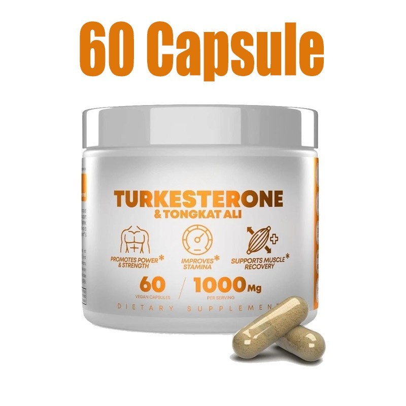 Turkesterone 1-5X 1000 Mg Organic Caps Vitamin Muscle Development & Recovery