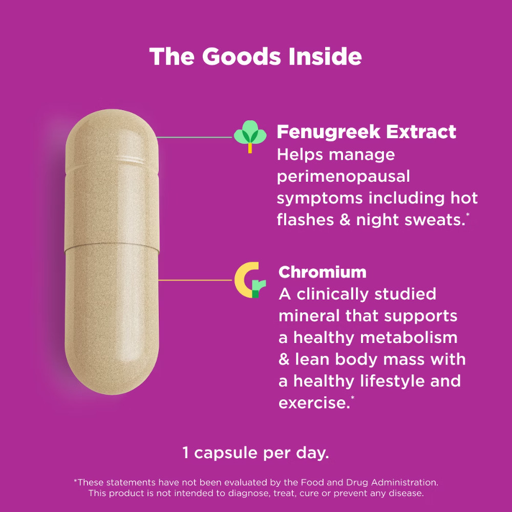 OLLY Balanced Perimeno Multivitamin Capsules – 30ct