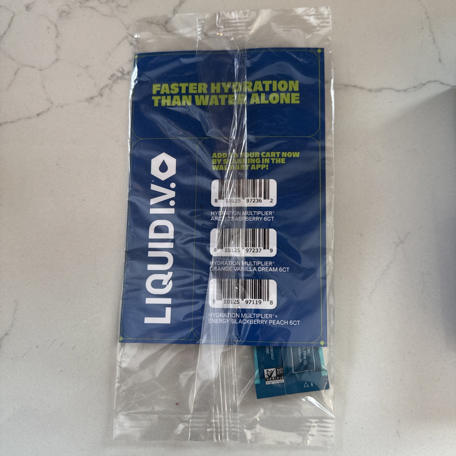 LIQUID IV Hydration Multiplier Electrolyte Drink Mix Lemon Lime, Orange Vanilla