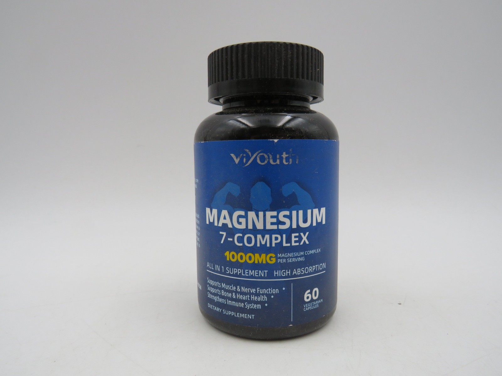 Vi Youth Magnesium 7 Complex 1000 MG High Absorption 60 Capsules EXP 2/29