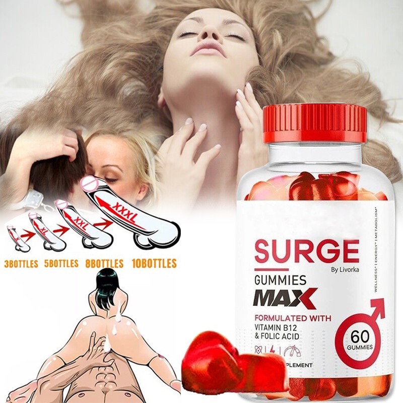 Quality Vital Surge Male Gummies Maximum Strength Vital Surge Advanced Formula 6