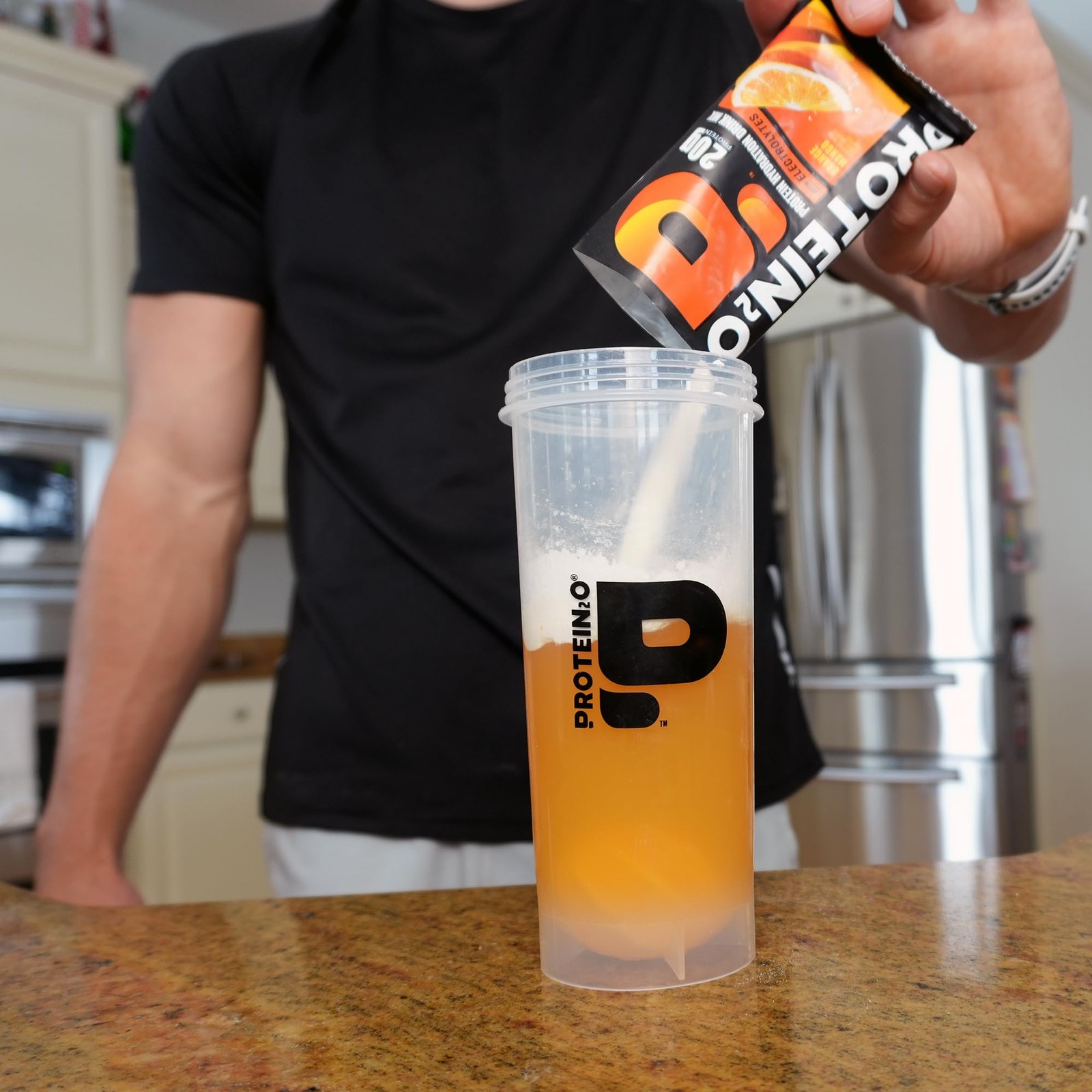 Protein2o Whey Protein Isolate 20g Sugar Free Orange Mango 8-Pack