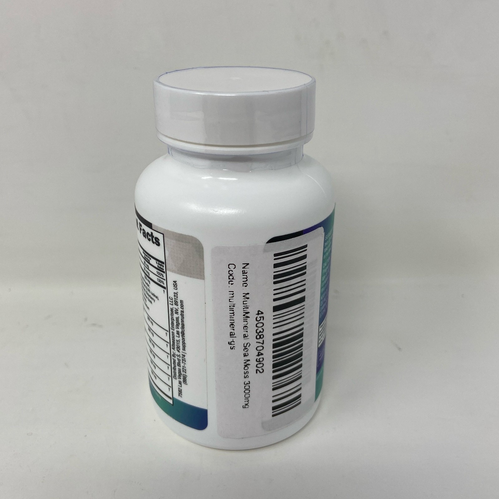 Clean Nutraceuticals MultiMineral Sea Moss + Black Seed 60 Capsules