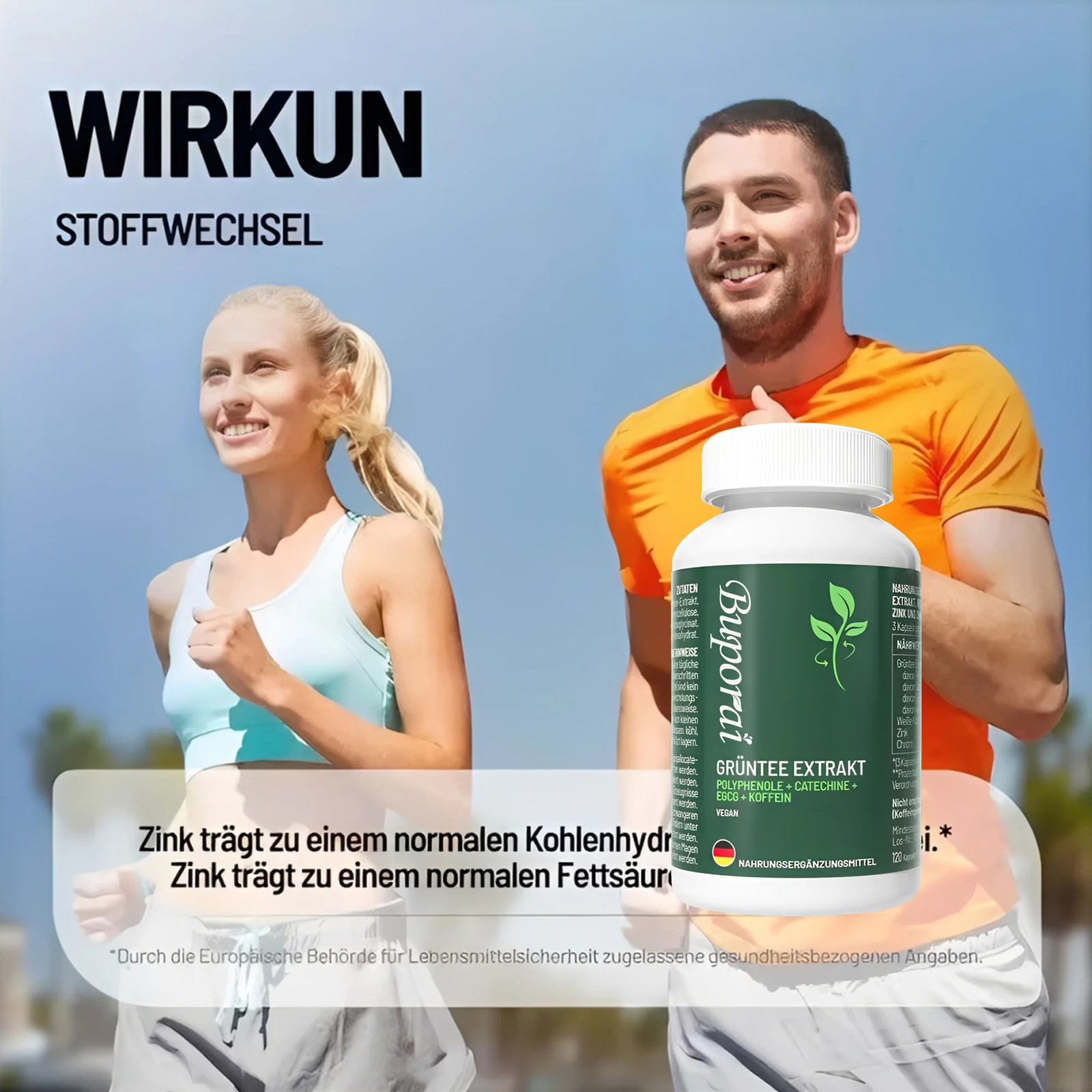 Green Tea Extract 240pcs,Provides Energy,Appetite Suppression,Support Gut Health