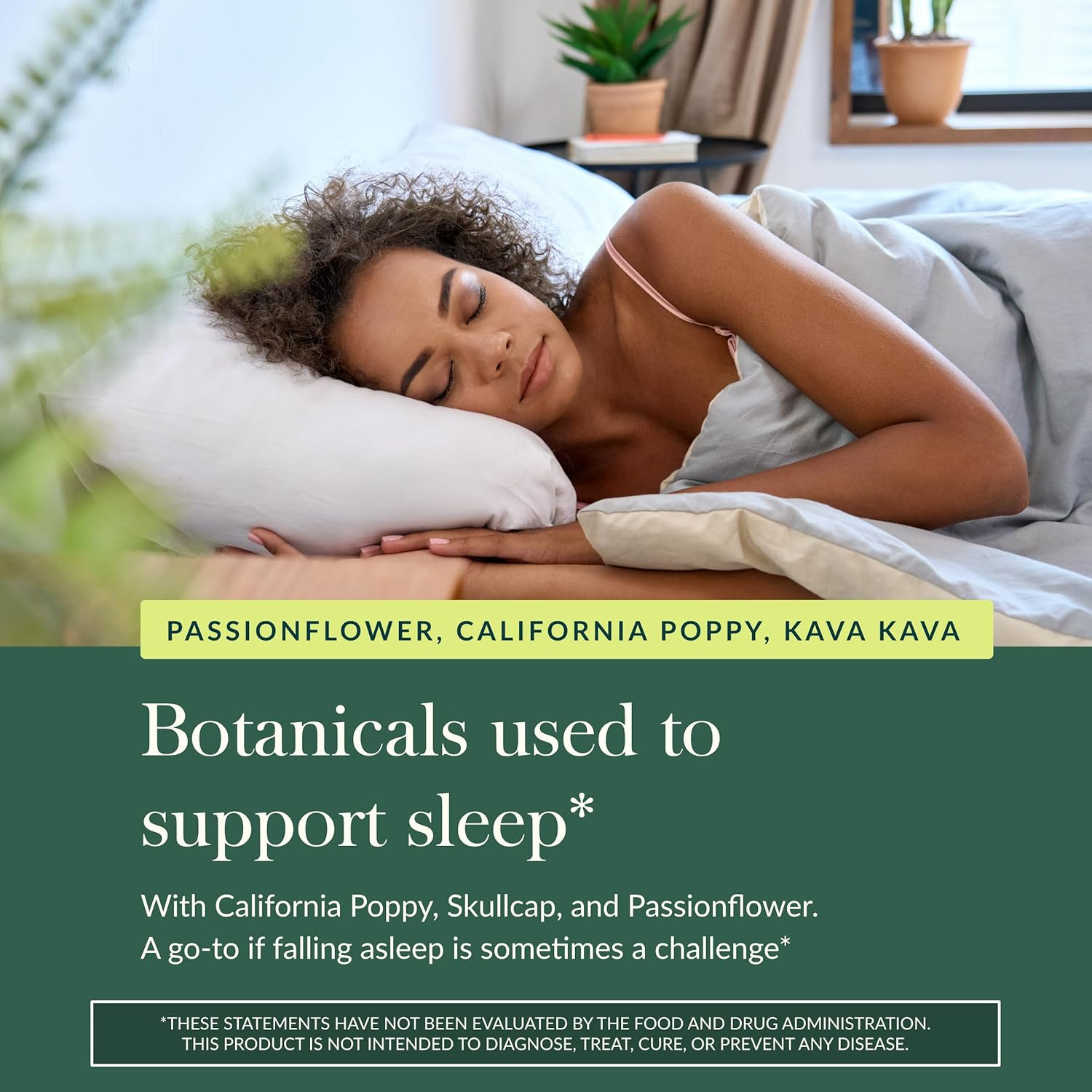 Sound Sleep – Sleep Support Supplement – Herbal, Plant-Powered Support for Calm