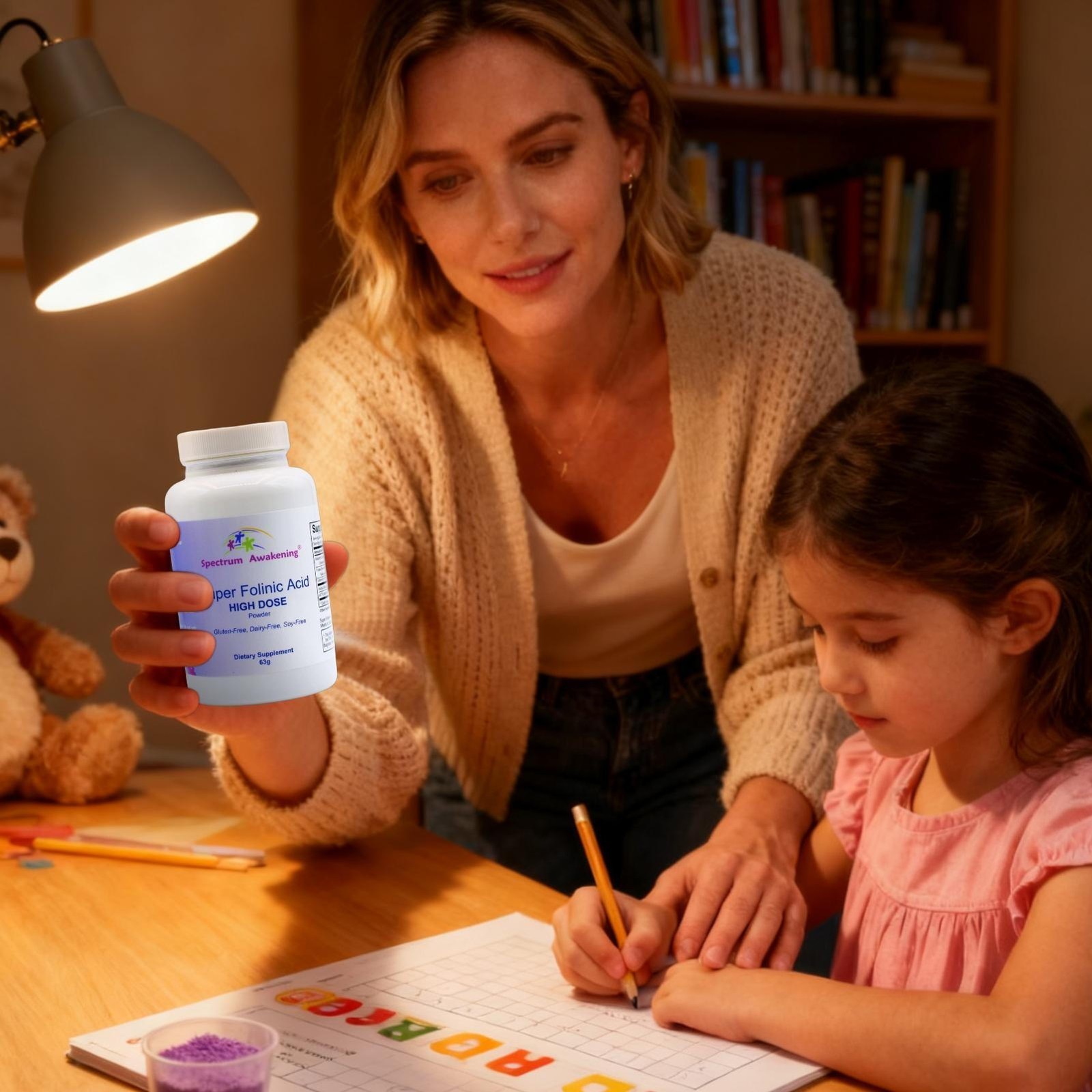 “Advanced High Awakening Super Folinic Acid Spectrum Dose Powder”
