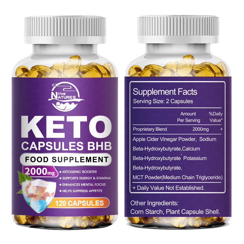 MENXI Ketosis Capsules 2000mg 120/240/360/480ct – Fat Burn Carb Blocker Energy