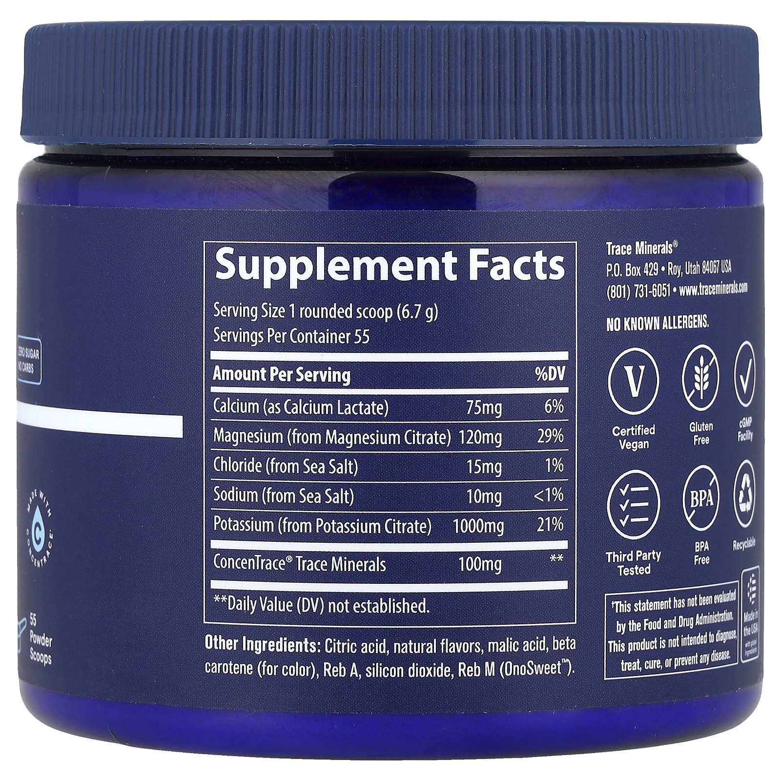 Keto Electrolyte Powder, Orange , 13 oz (369 g)