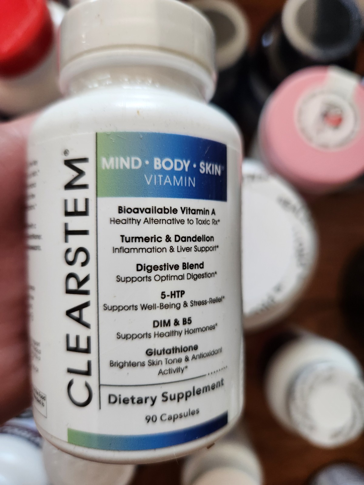 Clearstem MIND-BODY-SKIN Vitamin , 90 Capsules