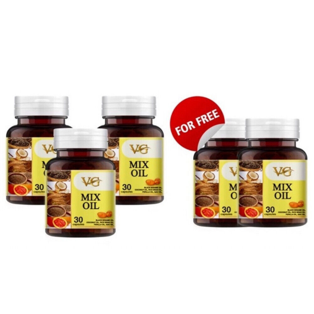 5x VG MIX OIL 5 essential Oils Dietary Supplement Natural extract Buy 3 Get 2