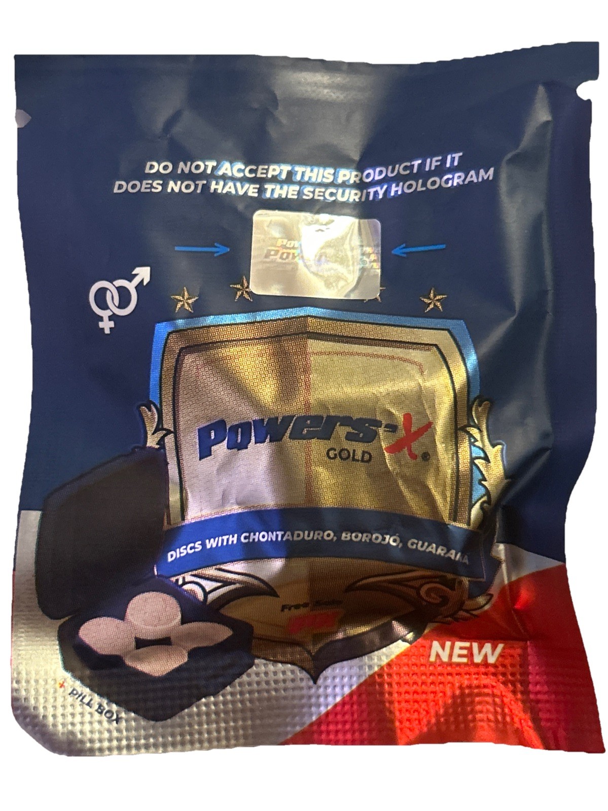 Powers’x Gold Men’s Vitality Support, 7 Pack (28 Tabs) Fresh Stock, Exp 11/2026
