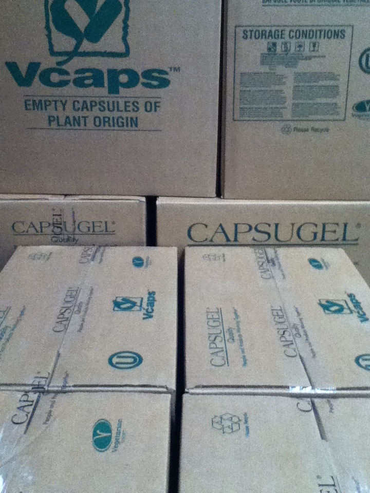 VCAPS 3000 White Size “2” Empty Vegetarian Capsules (HPMC) No Gelatin NEW ^@#%^