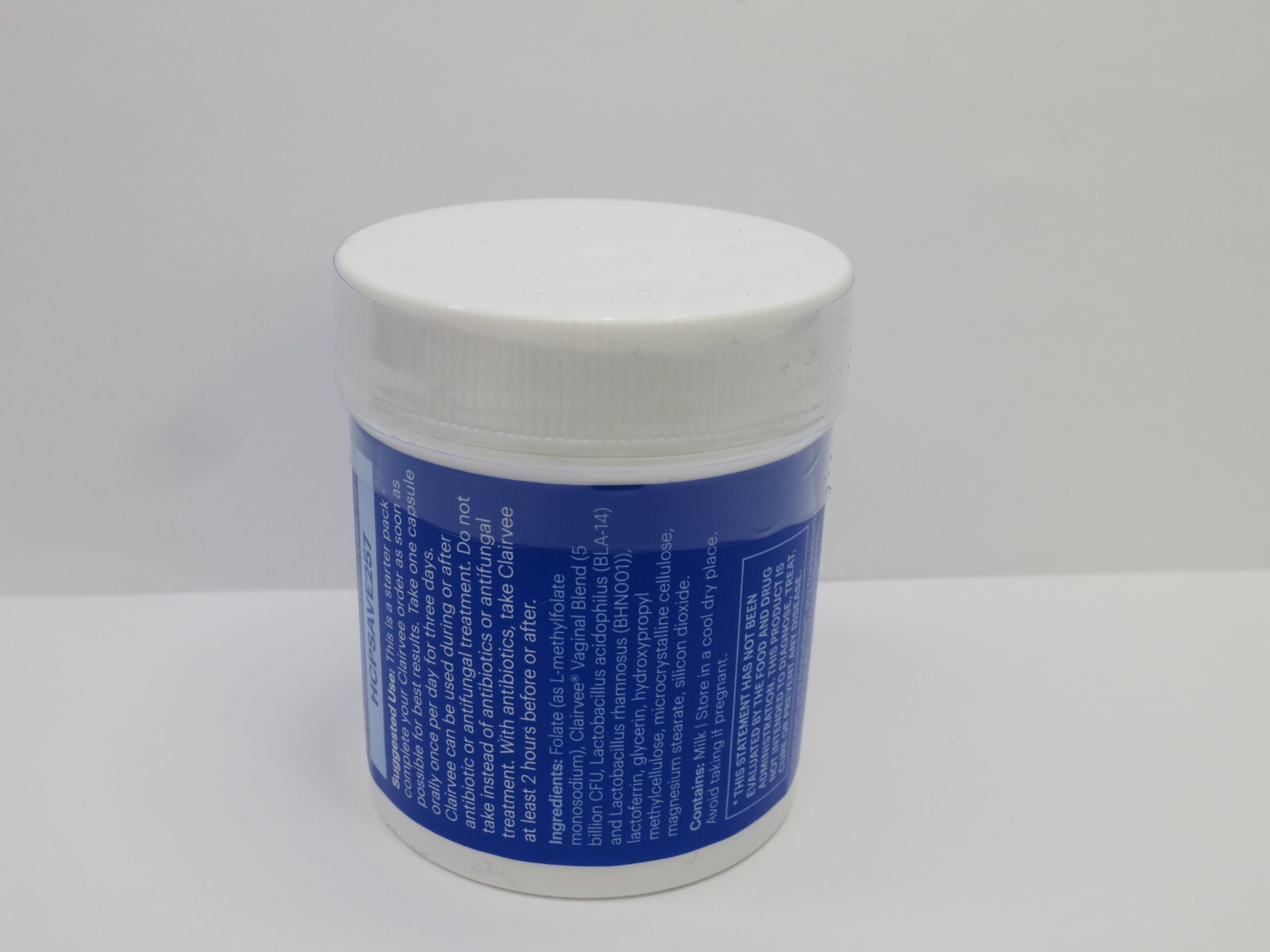 BONAFIDE CLAIRVEE VAGINAL PROBIOTIC 3 CAPSULES | 3 DAY STARTER *LOT 5*