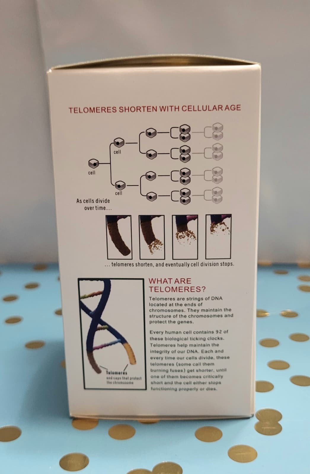 TA65MD, 250units, 90caps, Telomere Lengthen