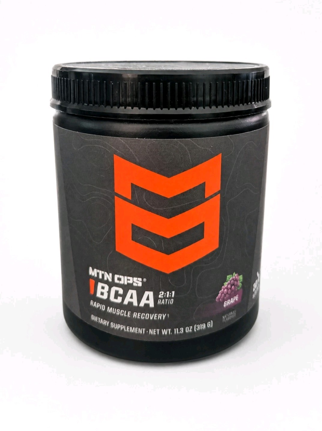 MTN OPS BCAA 2:1:1 Grape Rapid Muscle Recovery 11.3 oz Supplement