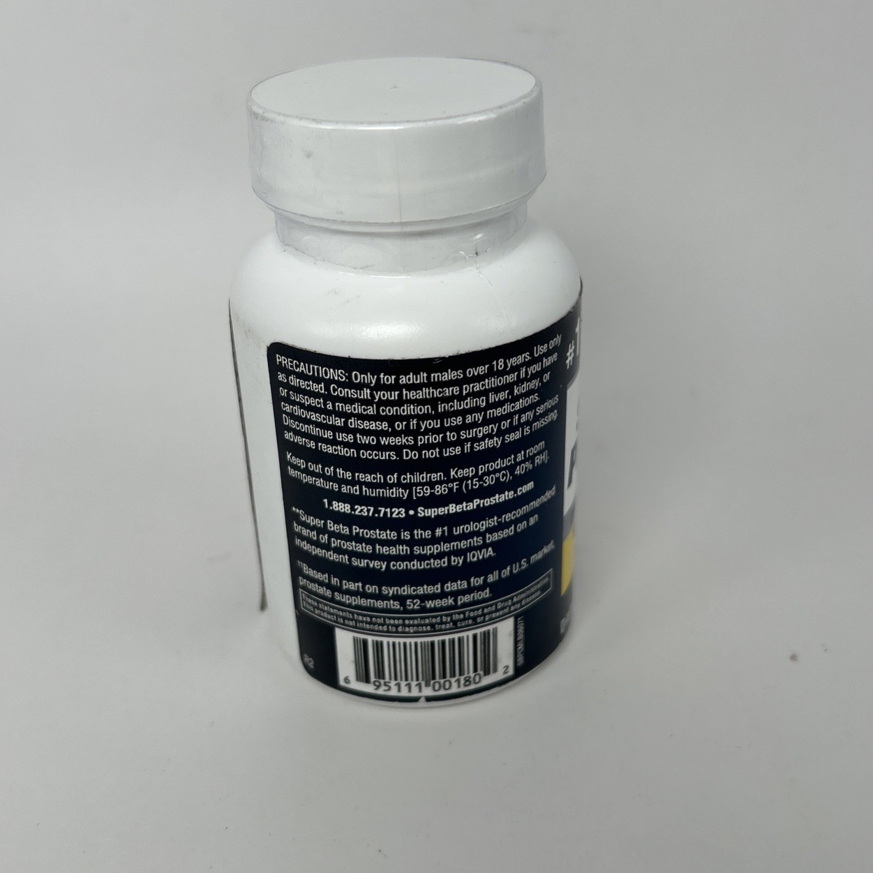 Super Beta Prostate Supplement – 60Ct Exp2/2027 250mg